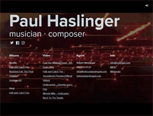 Tablet Screenshot of haslinger.com