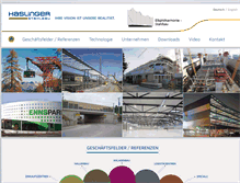 Tablet Screenshot of haslinger.co.at
